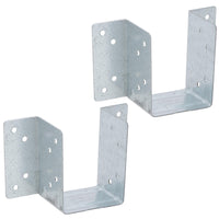 Mini Timber Wood Joist Hanger 50mm Decking Loft Galvanised Beam Holder