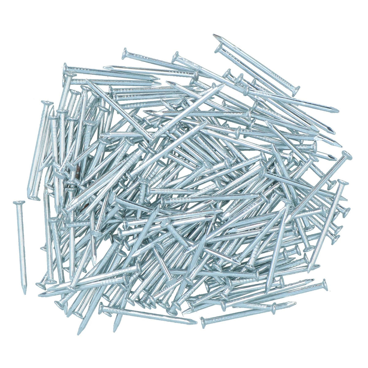 1.5mm x 30mm Round Headed Wire nails For Concrete Brick Wood Zinc Plated