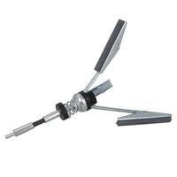 Lot de 2 outils de rodage de cylindre de moteur, pierre à glaçage 19 mm - 150 mm