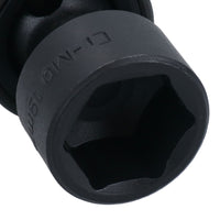 19mm 1/2in Drive Universal Swivel Wobble Metric Impact Shallow Socket 6 Point