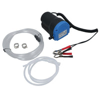 12 Volt Oil Fluid Diesel Extractor Pump Transfer Removal Suction Oil Change 80w