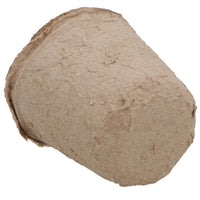 Biodegradable Fibre Plant Pots For Seeds Seedlings Cuttings Round 6 x 6.5cm