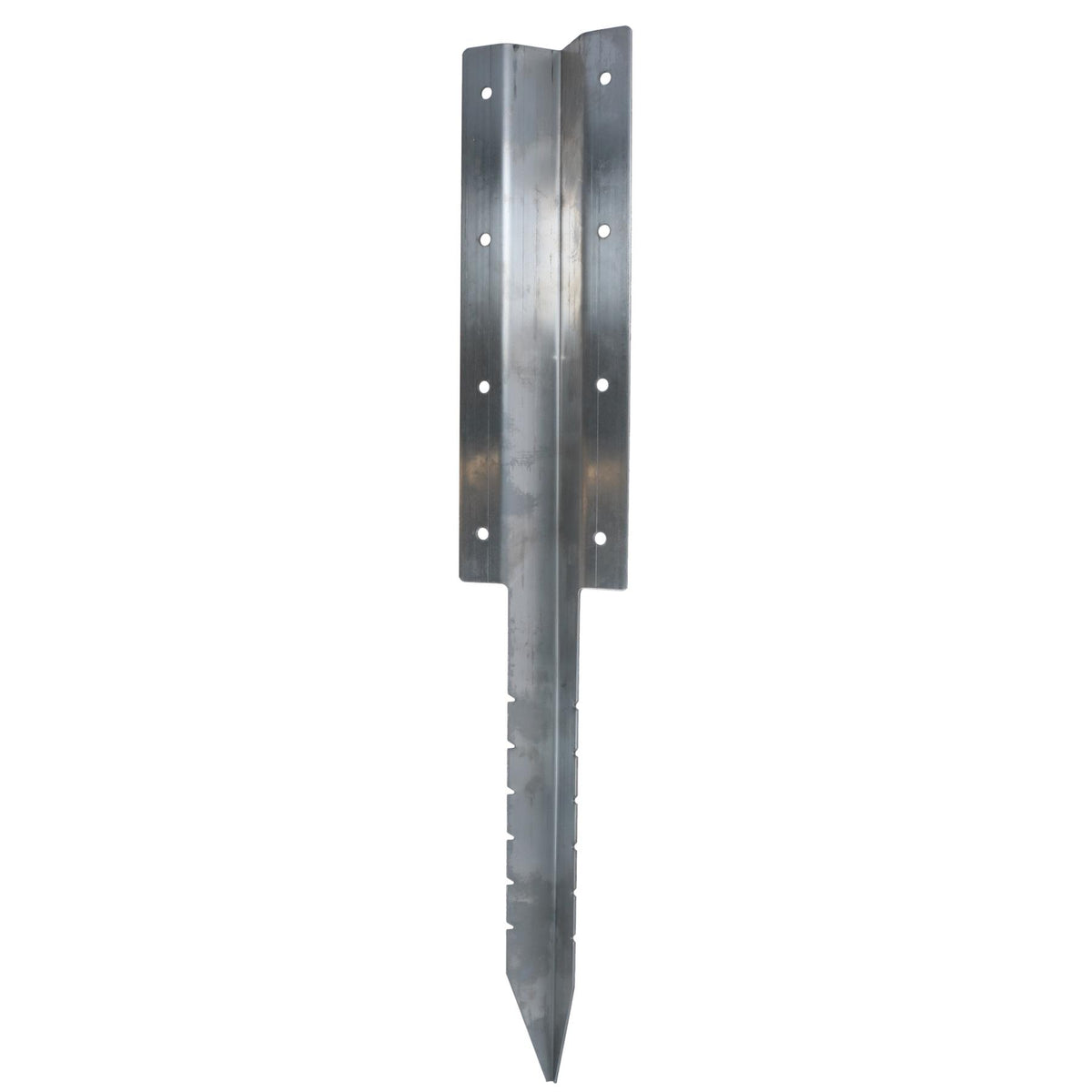 Garden Double Sleeper Straight Support Spike Stake Stainless Steel 670mm