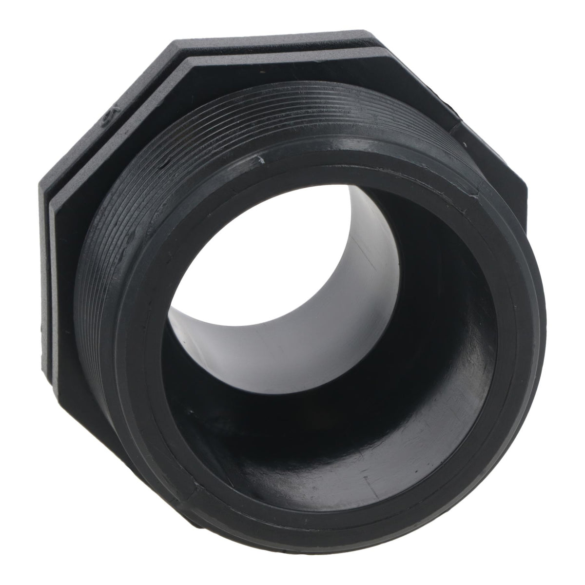 Polypropylene PP Male Threaded Pipe Reducing Nipple 1-1/2in x 1-1/4in BSP