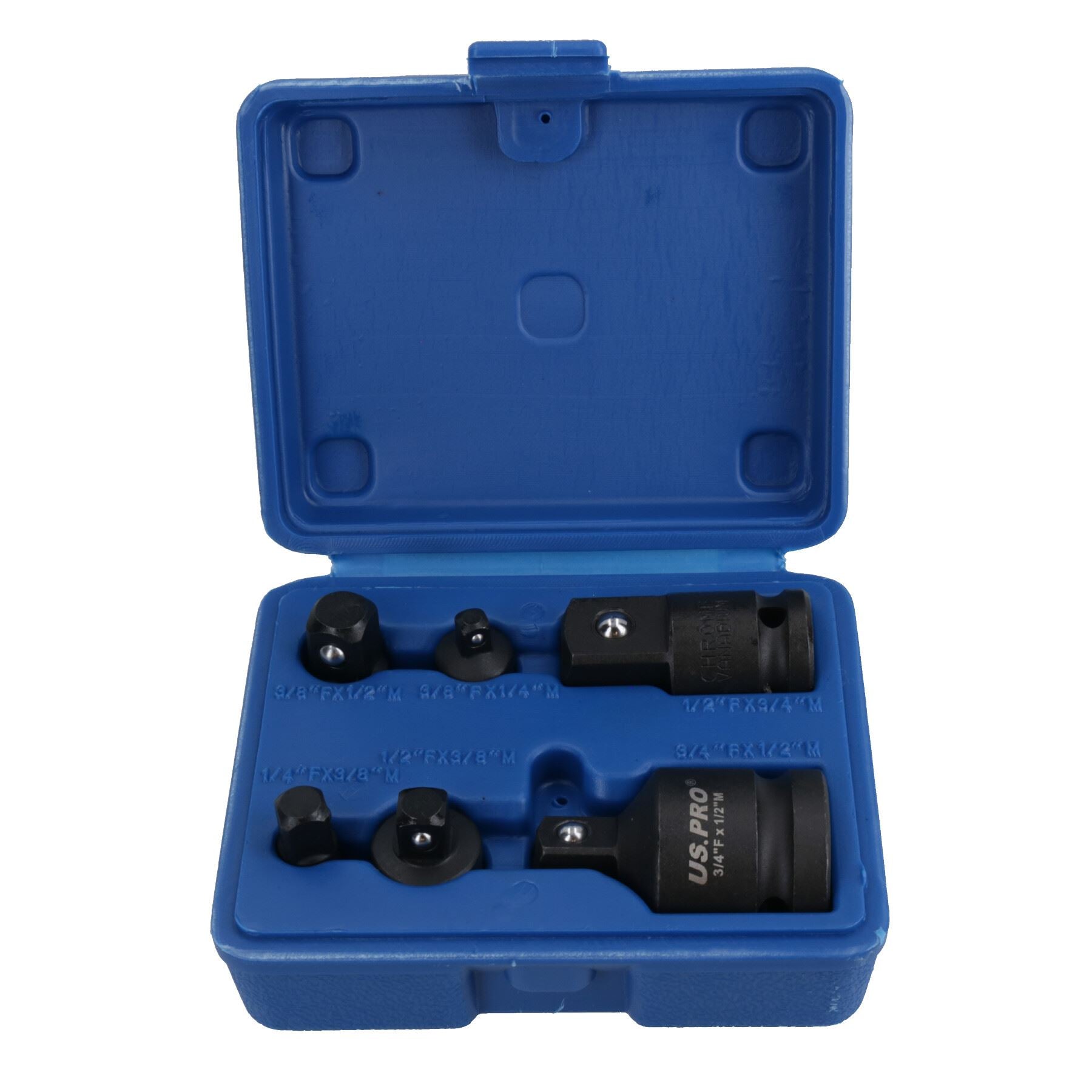 6pc Impact Socket Adaptor Adapter Step Up Step Down Reducer Converter ...