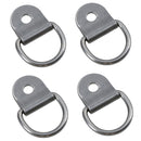 Tie Down Anchor Dee Ring 4 Pack Stainless Steel Lashing Hook Point Cleat 316
