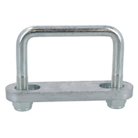 M12 U-Bolt 82mm x 70mm With Plates High Tensile for Boat Trailers