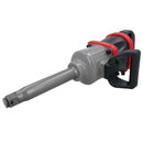 Pistolet à percussion industriel à entraînement de 1" avec commande à levier à enclume longue 1600 pi-lb USPRO AT525