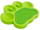 2PK Green Paw Interactive Dog Slow Feeder & Lick Mat Dog Food Accessories