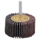 60mm 40 Grit Abrasive Flap Wheel Discs Sanding Rust Removal 6mm Shank
