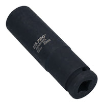 Extra Deep Long Metric MM Impact Socket 1/2" Drive 6 Sided Single Hex