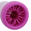 Medium Fuchsia MudBuster Portable Dog Paw Cleaner Muddy Dog Paw Cleaner