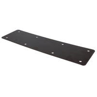 Large Internal Sleeper Straight Support Plate 100mm x 350mm Powder Coated