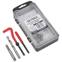 5/16” x 18 BSW Thread Repair Cutter Kit Helicoil Set for Damaged Threads 14pc