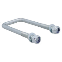 2 écrous de boulon en U à haute résistance pour ressorts à lames paraboliques jumelés pour remorques Ifor Williams