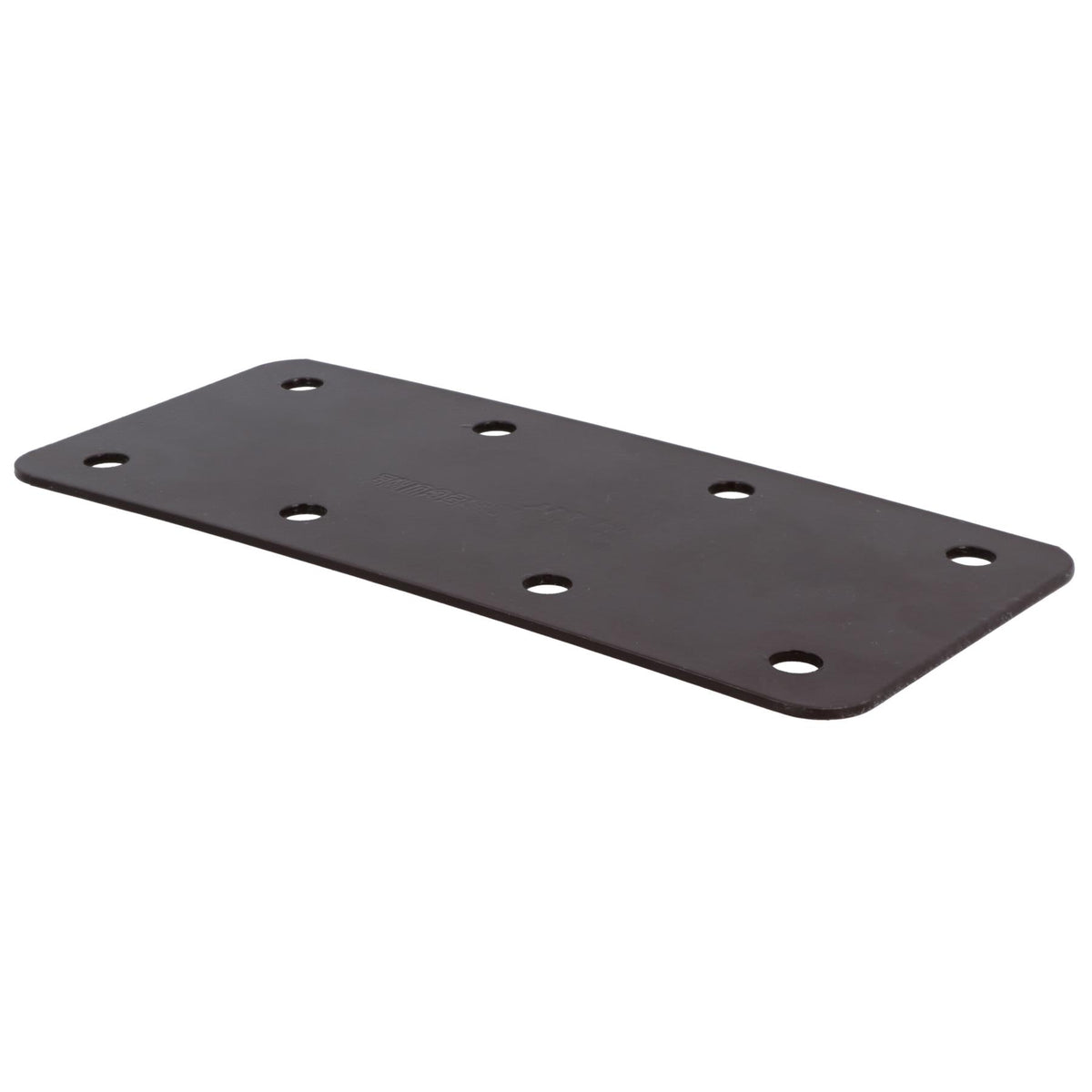 Small Internal Sleeper Straight Support Plate 85mm x 170mm Powder Coated