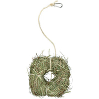 2PkSmall Animal Boredom Breaker Treat Rabbit Guinea Natural Alfalfa Hay Ring