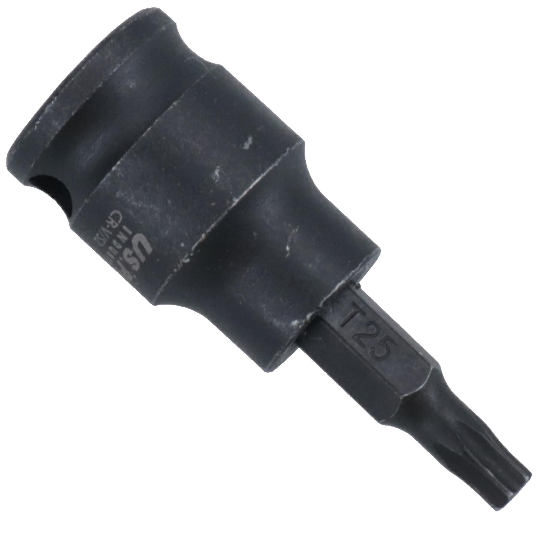 Torx Star Impact flache, kurze Bit-Steckschlüssel T10–T60, einzeln, 3/8 Zoll Dr.