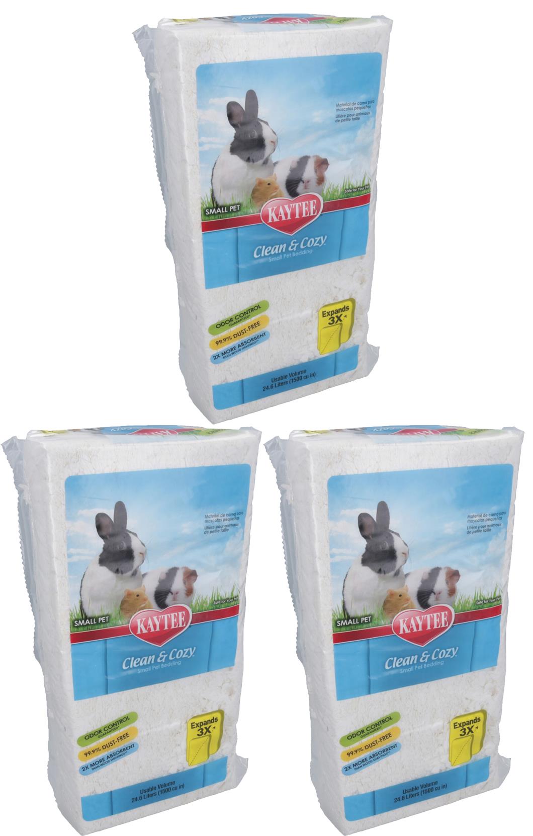 24.6L Clean & Cozy Small Animals Bedding 99% Dust Free Odor Control