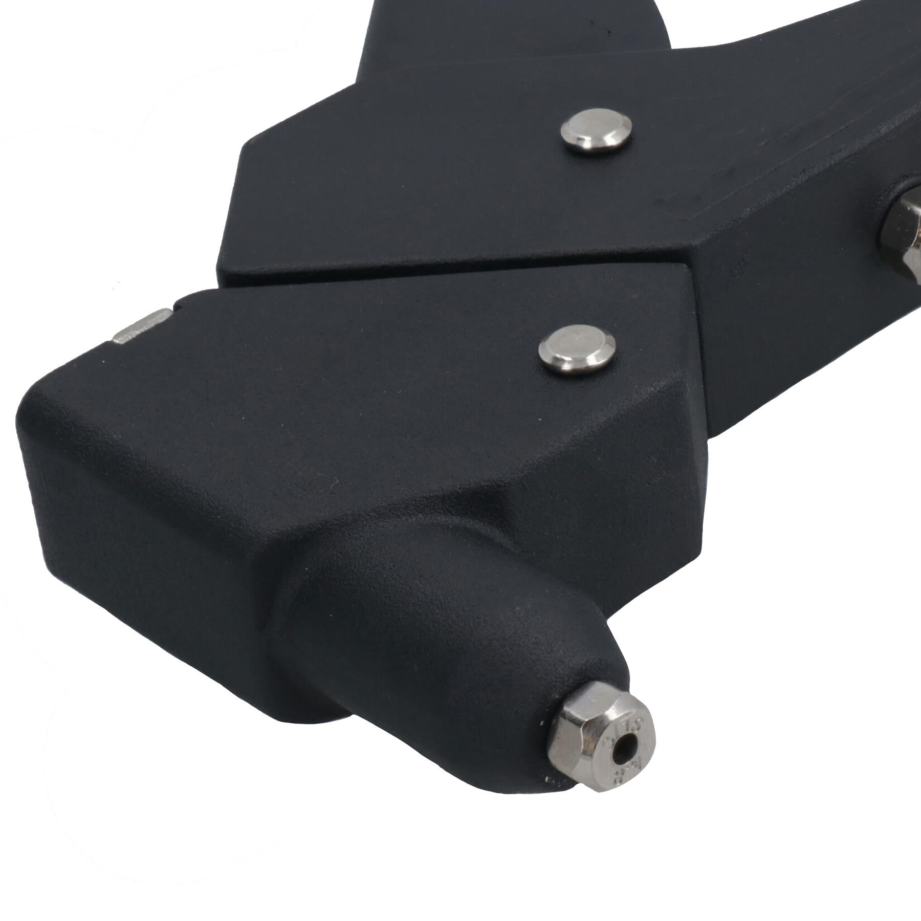 Heavy Duty Swivel Head Pop Riveter Pot Rivet Hand Gun Blue Handle TE021