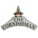 Cornishman Pixie Gusseisen Schild Tür Wand Haus Zaun Tor Pfosten Garten