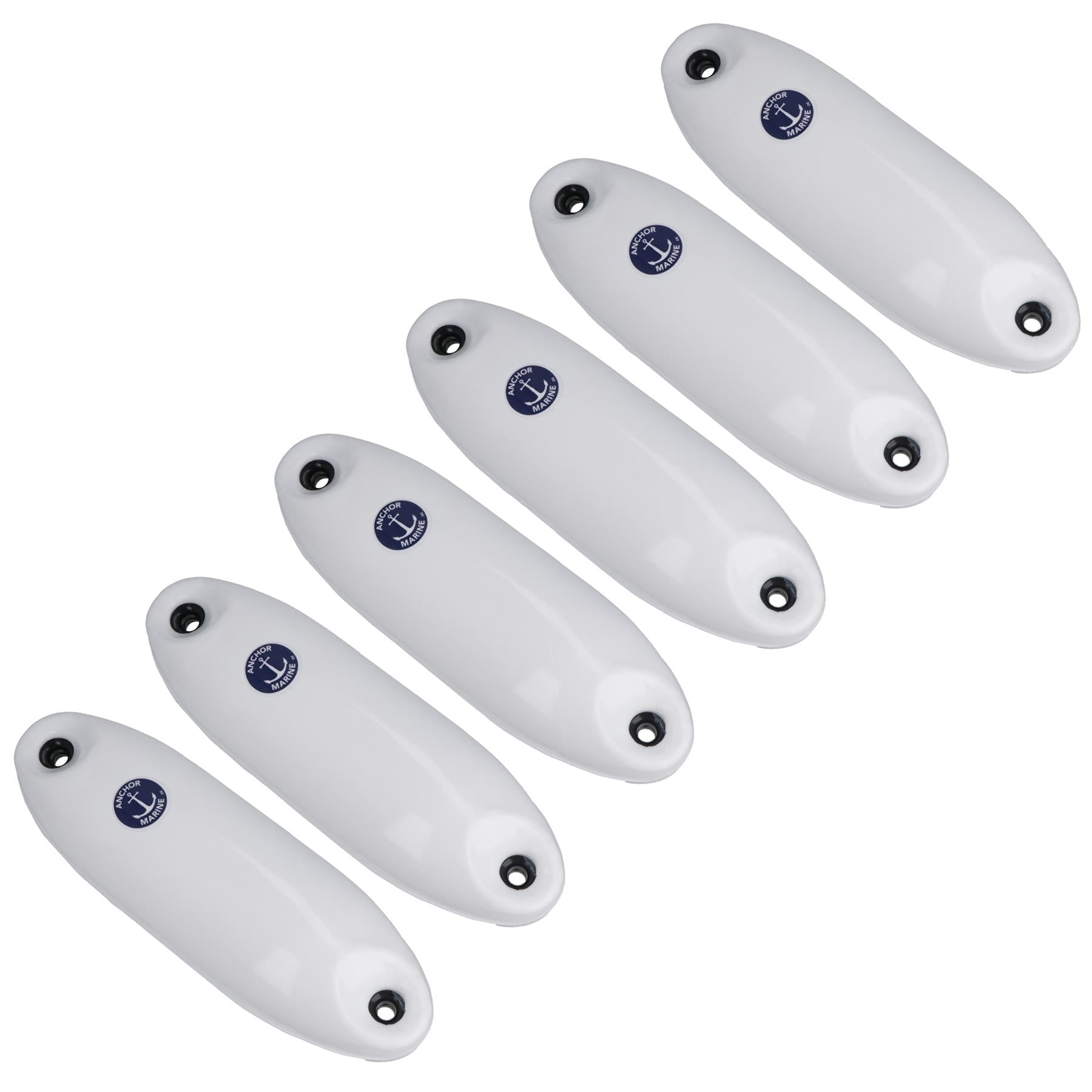 Boat Fender White Anchor Marine Cylinder Yacht Bumper Mooring Buoy
