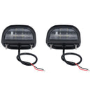 Lot de 2 lampes d'éclairage de plaque d'immatriculation à LED Britax d'origine pour remorque, caravane, voiture classique