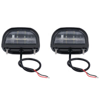 2pk Genuine Britax LED Number Plate Light Lamp Trailer Caravan Classic Car