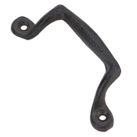 Furniture Door Pull Handle Cast Iron Cupboard Drawer Chest Shell Cup Clam