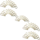 3mm R Clips Hair Pin Hitch Lynch Cotter Fasteners Zinc Plated Steel 50 Pack