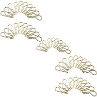 3mm R Clips Hair Pin Hitch Lynch Cotter Fasteners Zinc Plated Steel 50 Pack