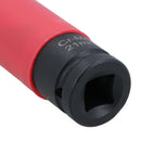1/2in. Extra Long Metric Alloy Wheel Colour Coded Impact Sockets 17 19 21mm