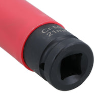 1/2in. Extra Long Metric Alloy Wheel Colour Coded Impact Sockets 17 19 21mm