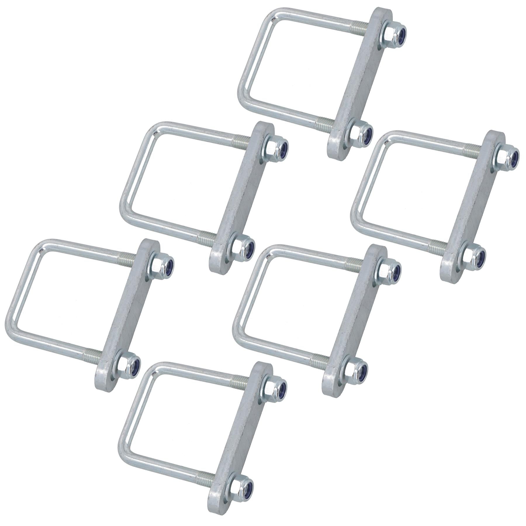 M12 U-Bolt 72mm x 110mm With Plate High Tensile for Boat Trailers