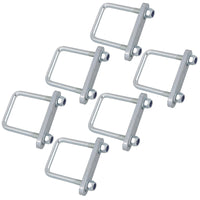 M12 U-Bolt 72mm x 110mm With Plate High Tensile for Boat Trailers