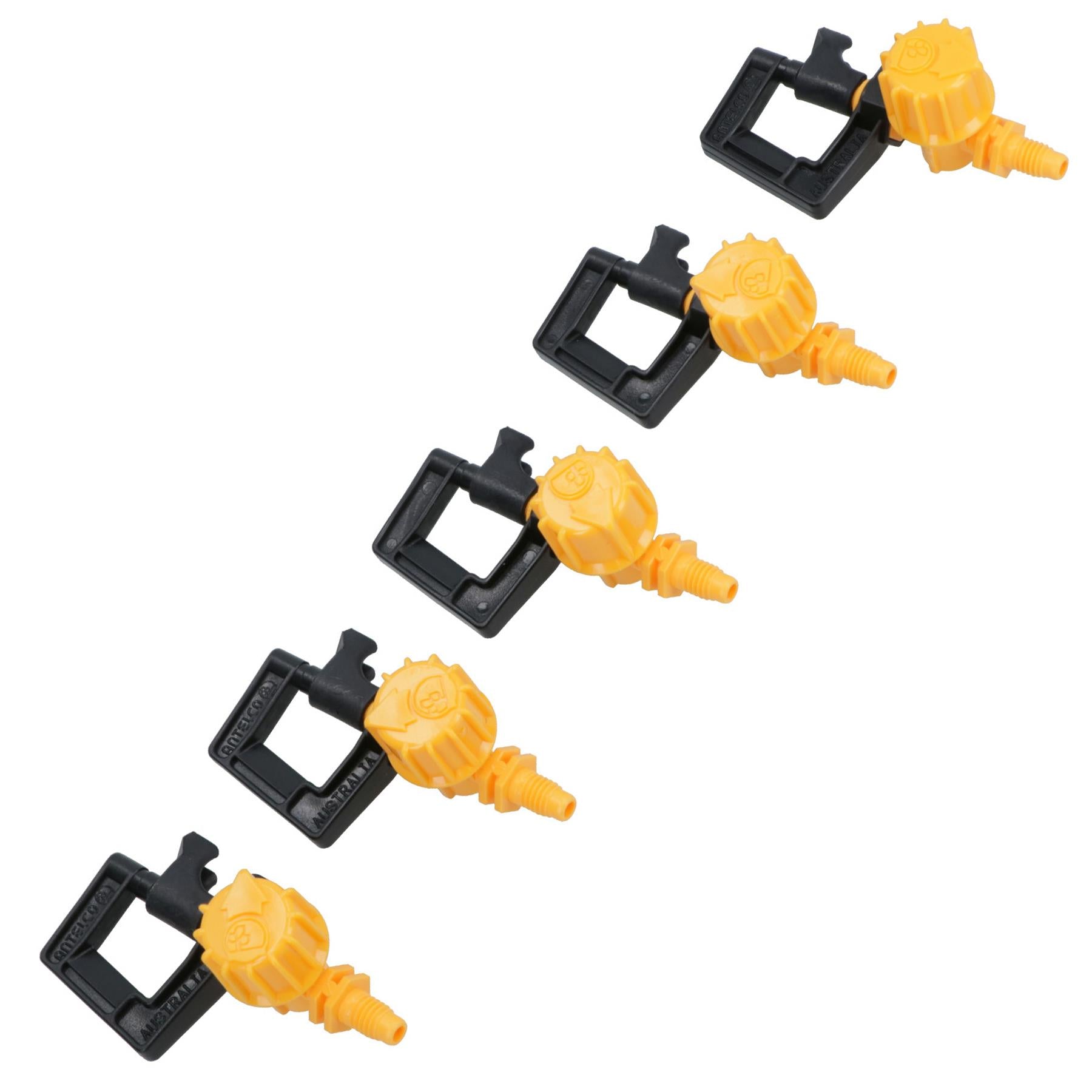 Hozelock Adjustable Micro Sprinkler Vari Rotor Sprayer 360 Degree Coverage