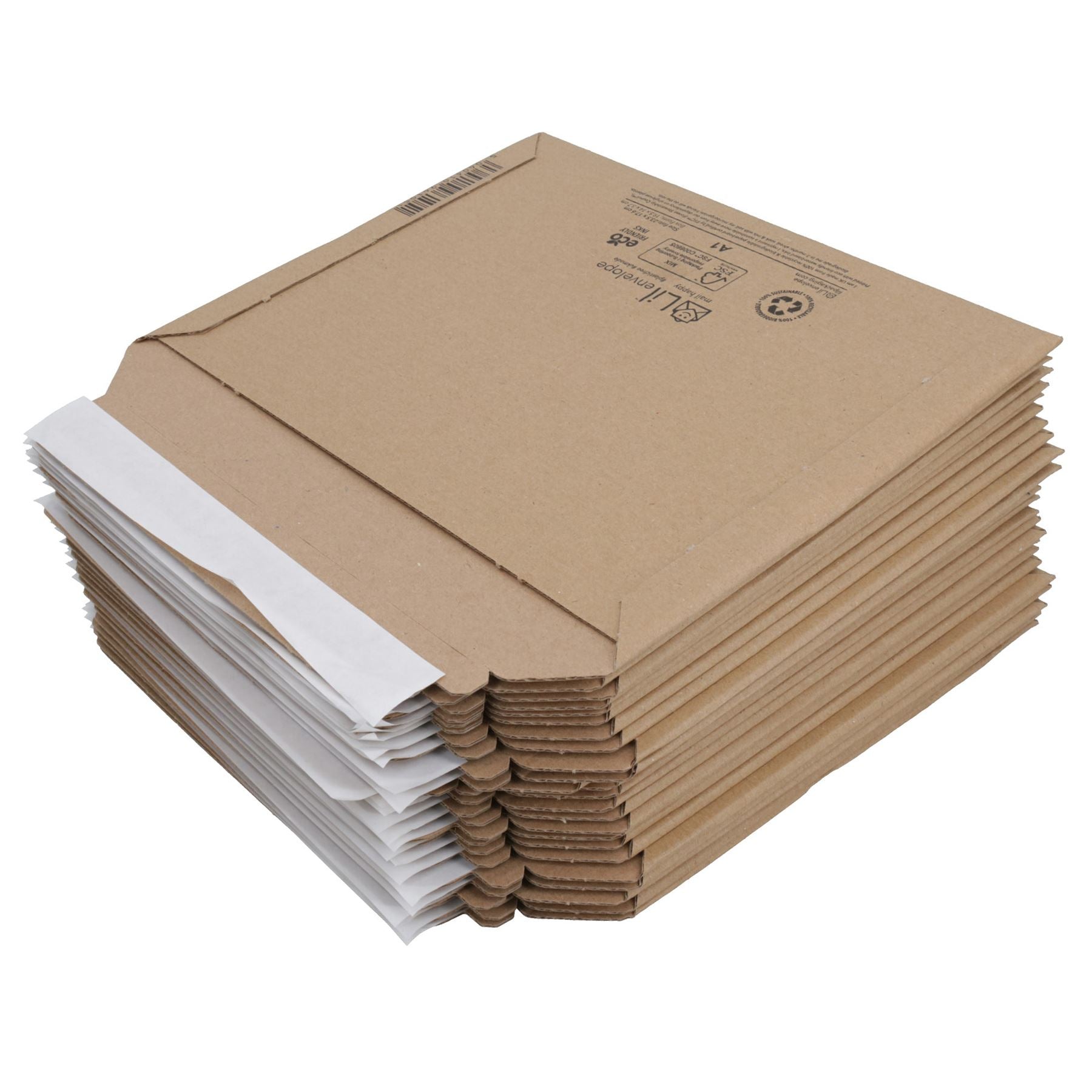 Enveloppes en carton pour courrier postal Royal Mail PIP pour lettres plus grandes Sml-Lge