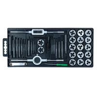 Tap and Die Set Metric 40pc Set M3 to M12 Thread Repair Plug TE435