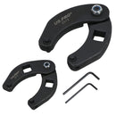 Adjustable Gland Nut Pin Wrench Spanner For Hydraulic Cylinders 1in – 6in 2pc