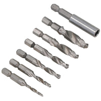 Thread Tapping Drill Set Metric HSS M3 to M10 Combination Cutter Set