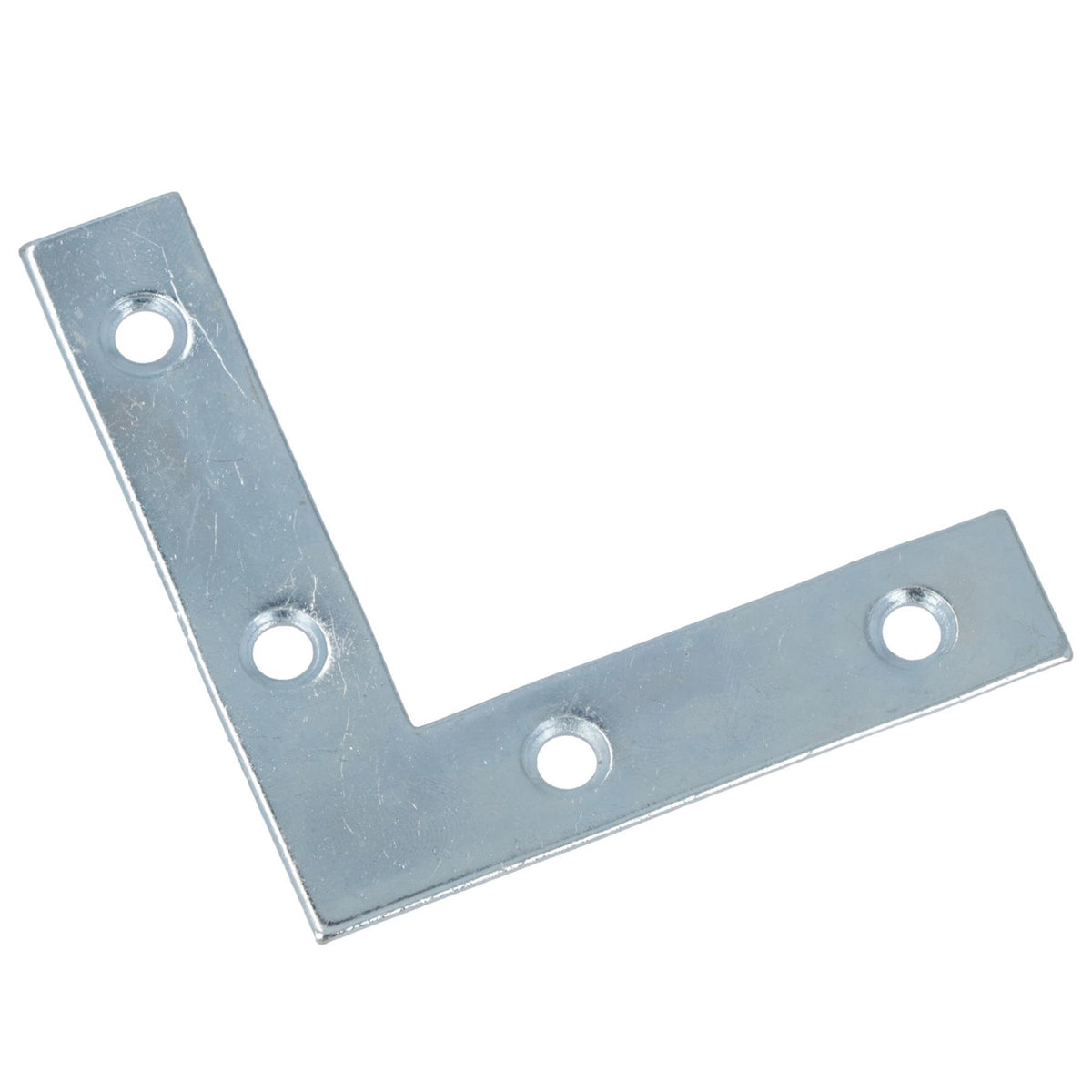 Corner Mending Plates Flat L Shape Fixing Brackets 75mm x 75mm x 12mm