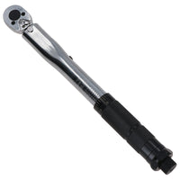 1/4in Drive Micrometer Adjustable Click Torque Wrench Ratchet 2.26 – 22.6Nm