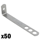 Safety End Frame Clamp Cramp 38mm x 150mm Stainless Steel Wall Tie