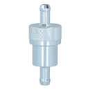 Inline Fuel Petrol Filter For 6mm (1/4in) Hose Pipes Hose tails On Cars Bikes