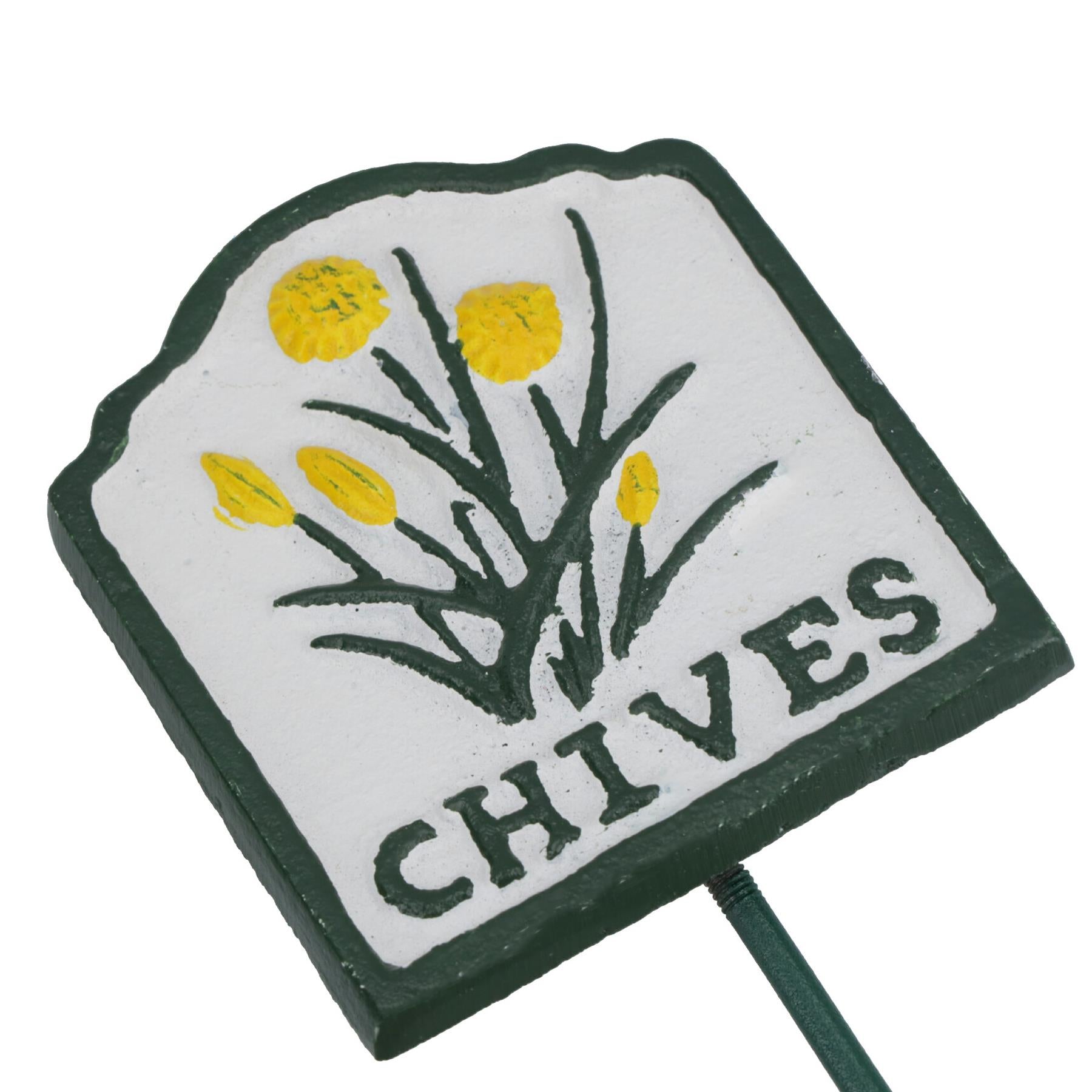 Herb Signs Markers Labels Cast Iron Plant Plaque Garden Yard Allotment