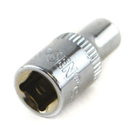 4.5mm 1/4" Drive Shallow Metric Socket Single Hex / 6 sided Bergen
