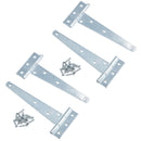 Heavy Duty T Tee Hinge For Sheds Gates Doors Zinc Plated Finish 4 – 18 Inch