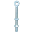 Swing Gate Long Eye Bolts Hinge + Nuts Adjustable Zinc Plated 12mm – 24mm