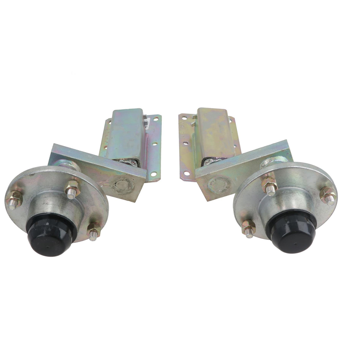 Trailer Suspension Units Arms With Hubs 350kg Capacity 4 Stud on 4 Inch PCD