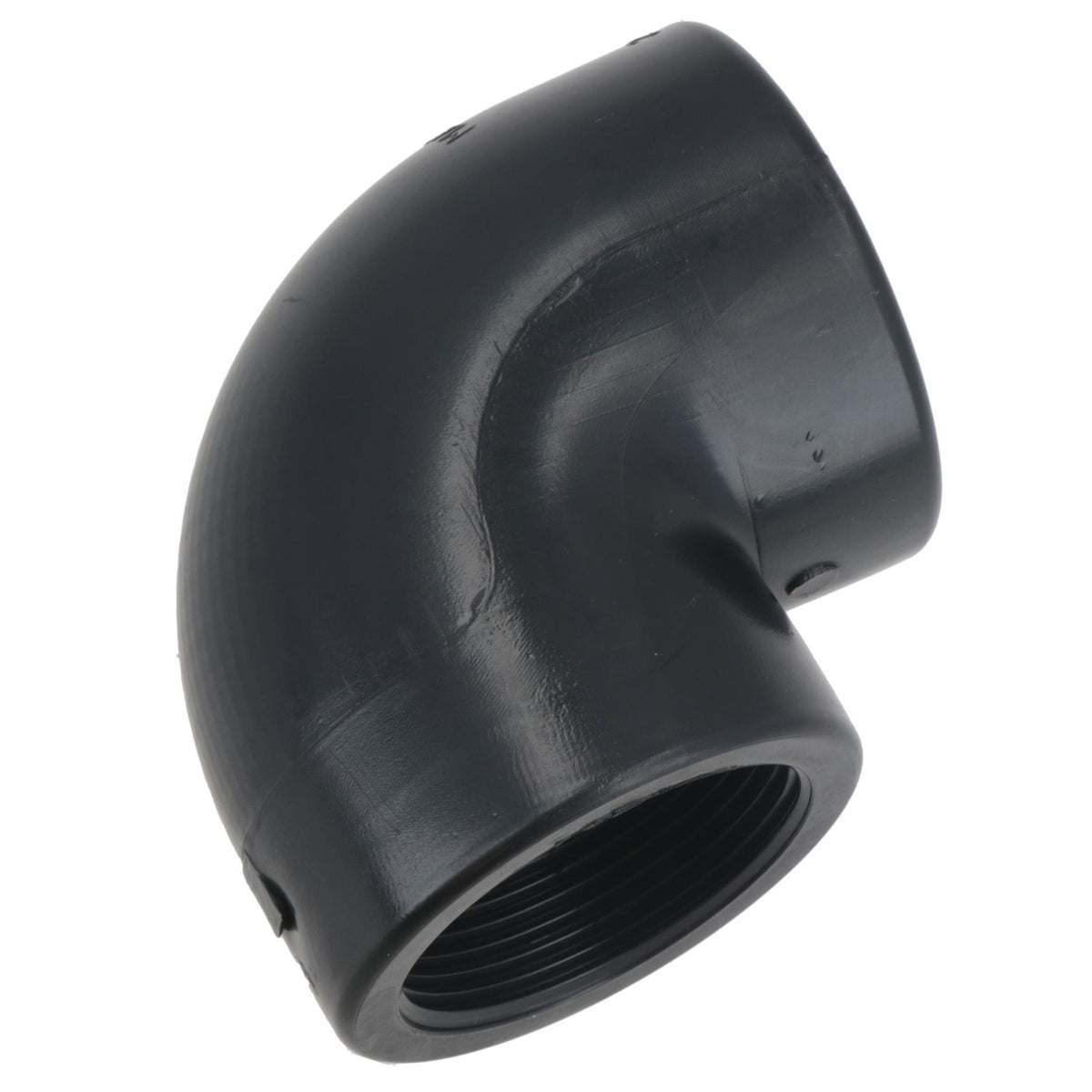 Polypropylene PP 1-1/4in BSP Female x Female Threaded 90° Elbow Connector